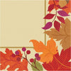 Festive Fall Luncheon Napkins