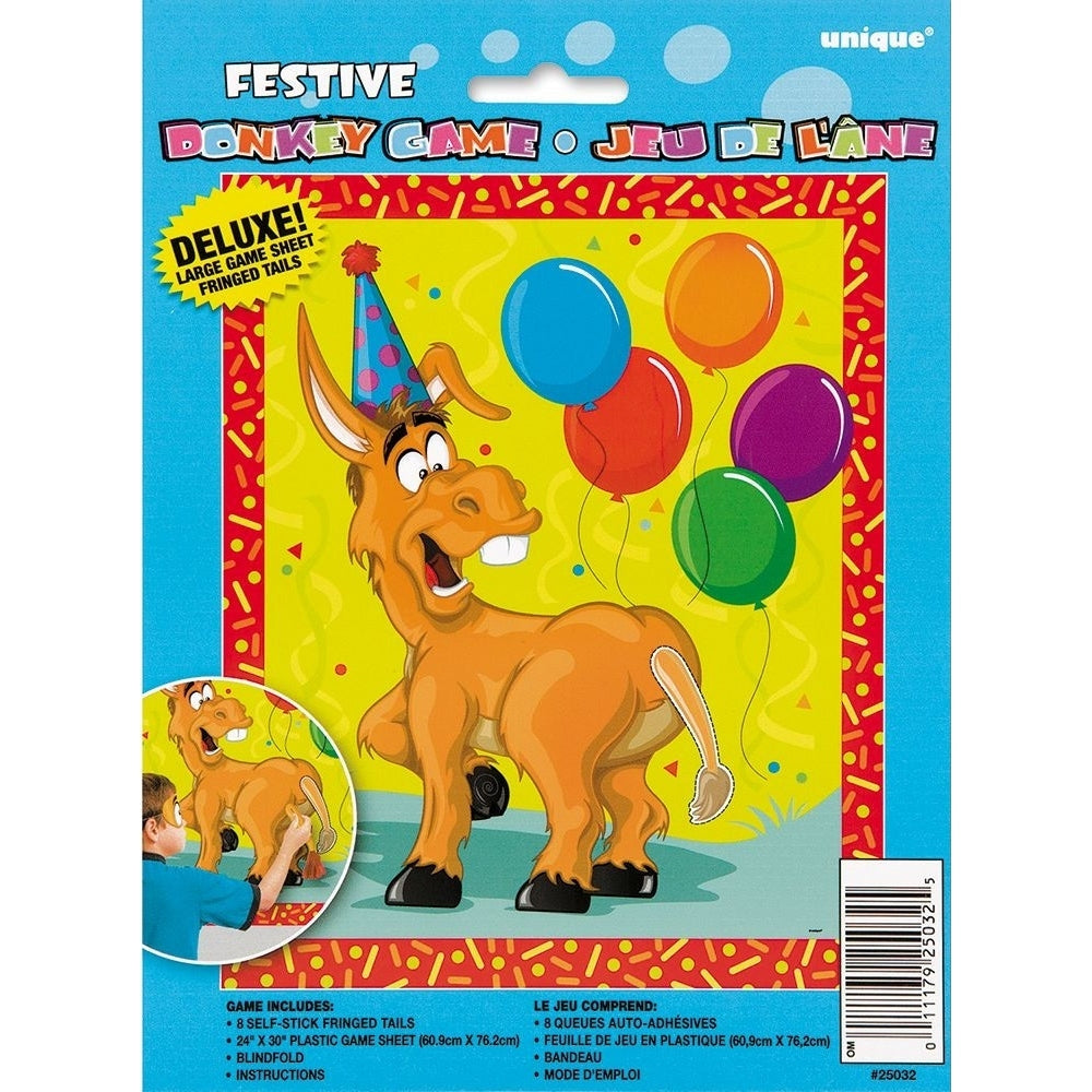 Festive Pin The Tail On The Donkey Game