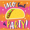 Fiesta Fun Taco Beverage Napkins