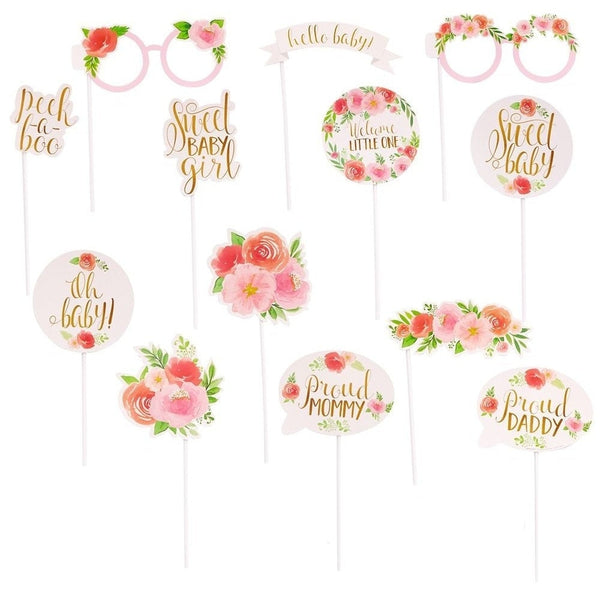 Floral Baby Photo Props