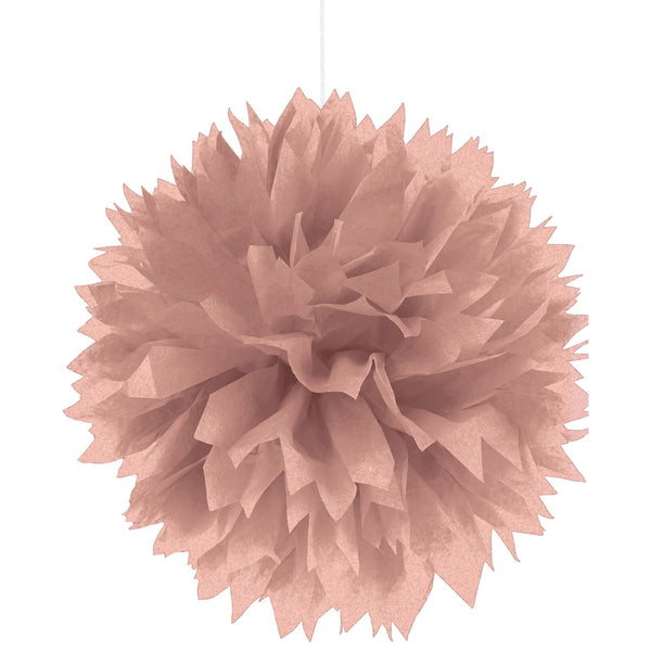 Fluffy Decoration Rose Gold