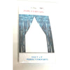 Foil Backdrop Curtain - 3' X 8' Turquoise