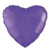 Foil Balloon - 18" Heart Purple