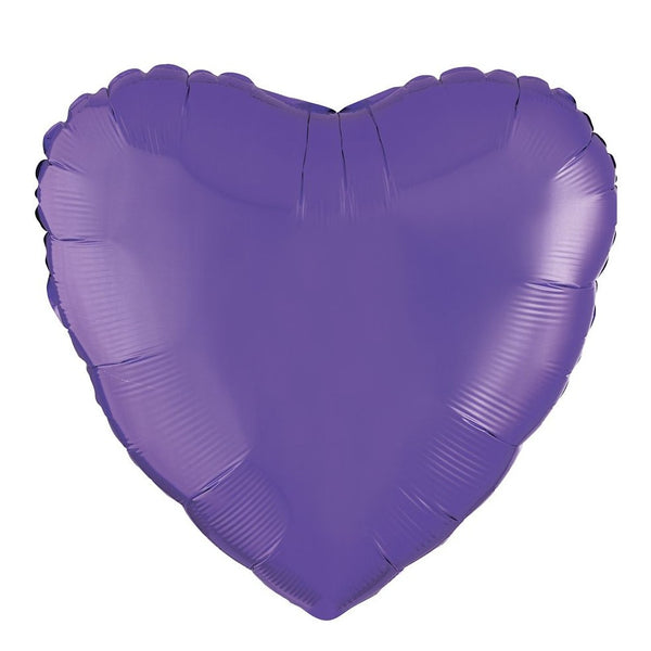 Foil Balloon - 18" Heart Purple