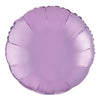 Foil Balloon - 18" Round Pearl Lavender