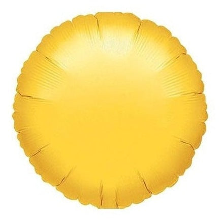 Foil Balloon - 18" Round Yellow