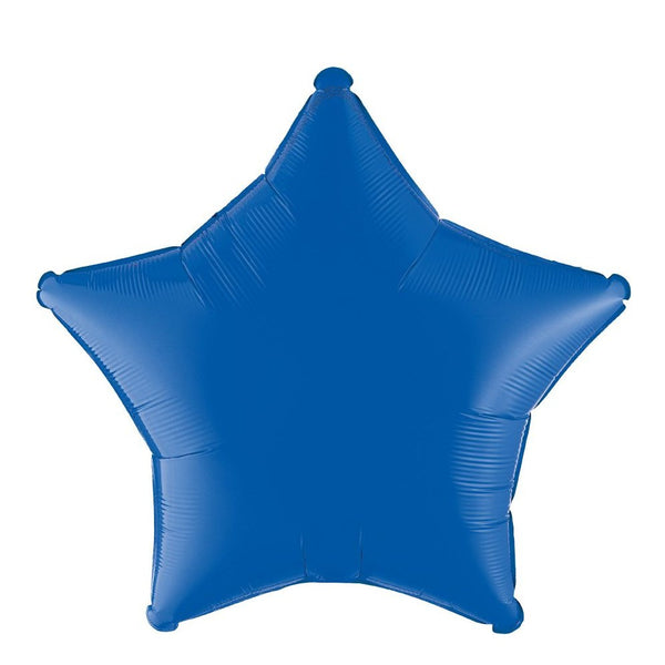 Foil Balloon - 18" Star Blue