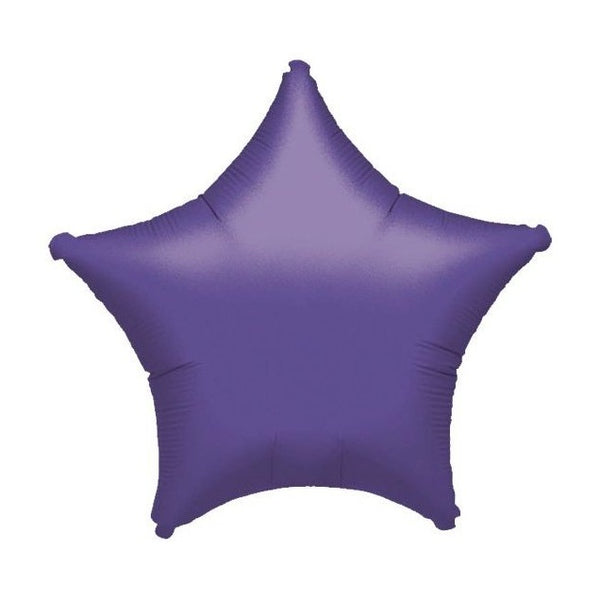 Foil Balloon - 18" Star Purple