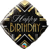 Foil Balloon - Art Deco Birthday