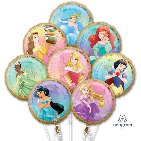 Foil Balloon Bouquet Disney Princess Once Upon A Time