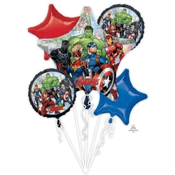 Foil Balloon - Bouquet Marvel Avengers Power