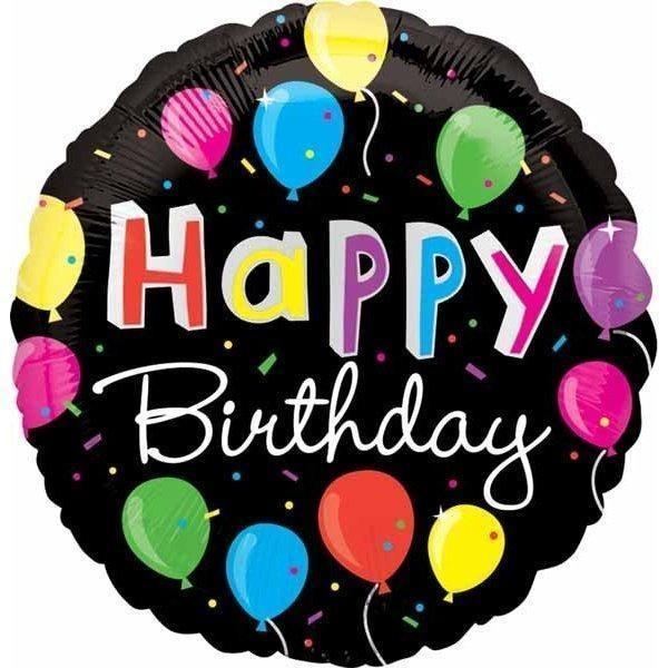 Foil Balloon - Bright Birthday