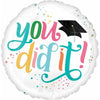 Foil Balloon - Grad Follow Your Dreams