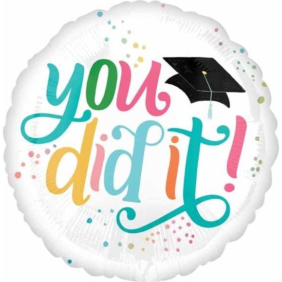Foil Balloon - Grad Follow Your Dreams