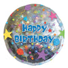 Foil Balloon - Happy Birthday Holo