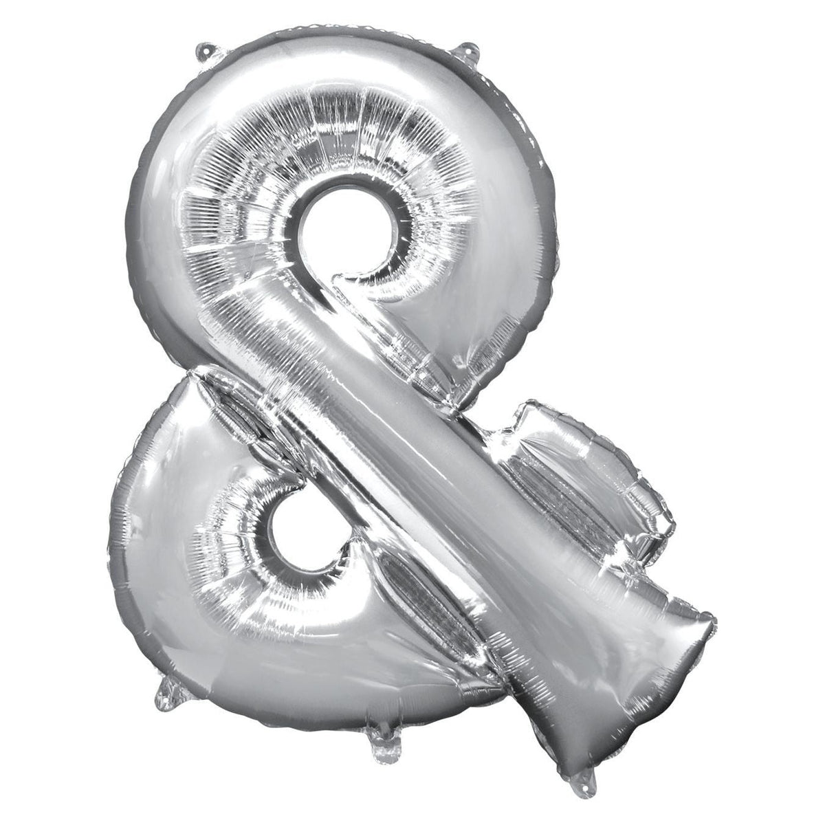Foil Balloon - Jumbo Silver Symbol &
