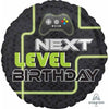 Foil Balloon - Level Up Birthday