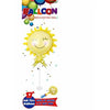 Foil Balloon - Mini Stand Smiling Sun