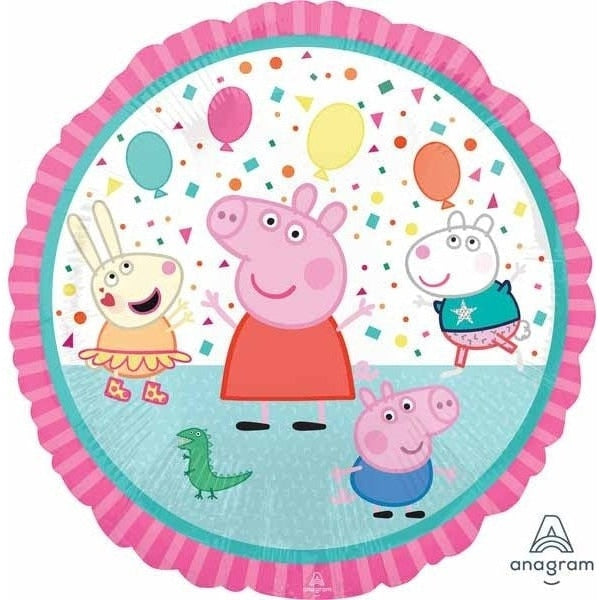 Foil Balloon - Peppa Pig Confetti