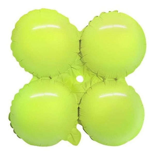 Foil Balloon - Quad 17" Macaron Lime