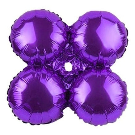Foil Balloon - Quad 17" Purple