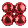 Foil Balloon - Quad 17" Red