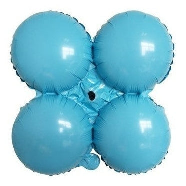 Foil Balloon - Quad 30" Baby Blue