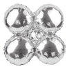 Foil Balloon - Quad 30" Silver