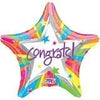 Foil Balloon - Rainbow Congrats