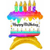 Foil Balloon - Sitter Birthday Cake Air Inflate