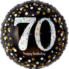 Foil Balloon - Sparkling Birthday 70