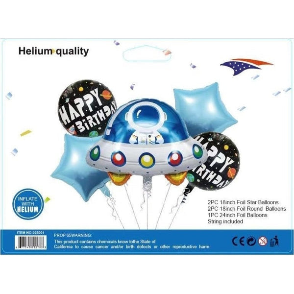 Foil Balloon Bouquet Space