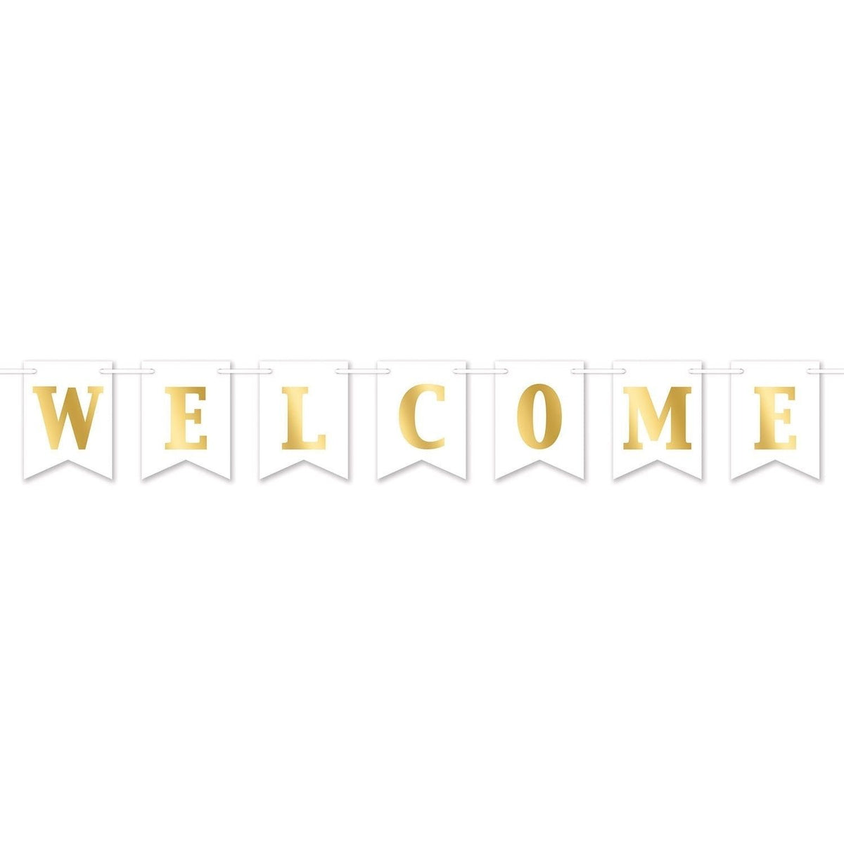 Foil Welcome Banner