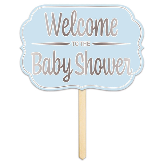 Foil Welcome Tothe Baby Shower Yard Sign