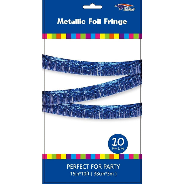 Fringe Banner - Royal Blue 10'