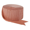 Fringe Crepe Streamer, 81' - Rose Gold