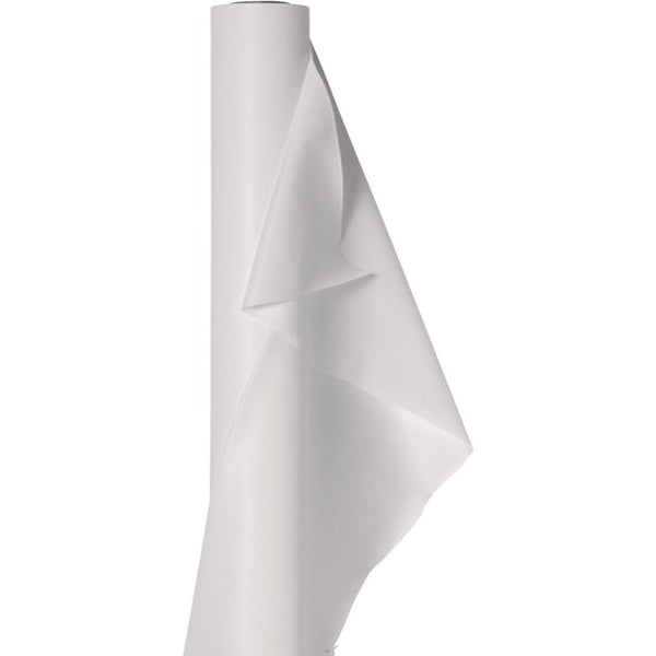 Frosty White Jumbo Plastic Table Roll, 40" X 250'