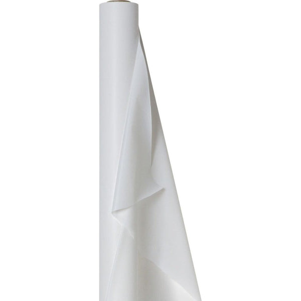 Frosty White Solid Table Roll, 40" X 100'