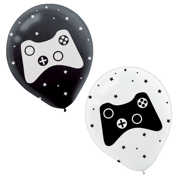 Gamer Controller Bulk Balloons 100-Count