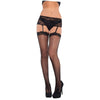 Black Lace Garter Belt - Adult