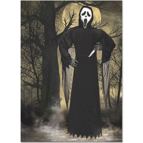 Ghost Face Scream Stalker 6' Standing Prop