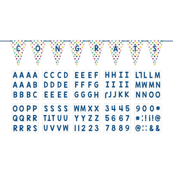 Giant Customizable Pennant Banner