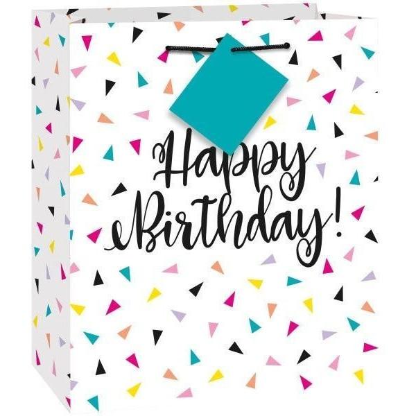 Gift Bag - Medium Confetti Birthday