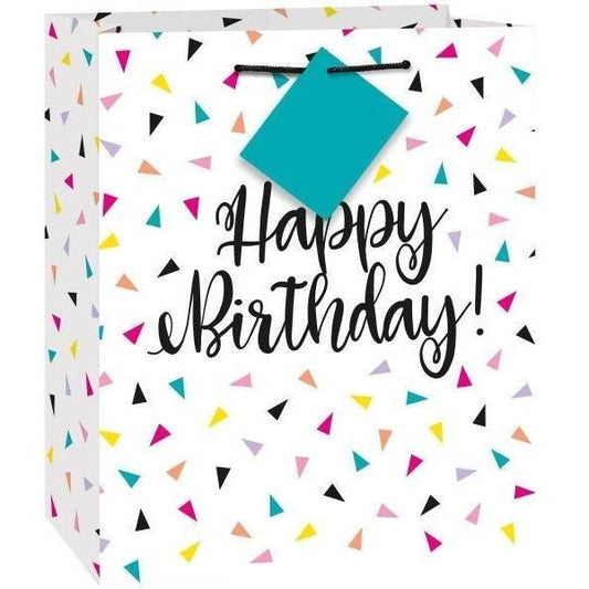 Gift Bag - Medium Confetti Birthday