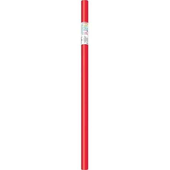 Gift Wrap - 30" X 5' Ruby Red