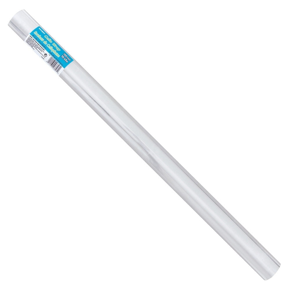 Clear Cellophane Gift Wrap, 30" X 100 Ft