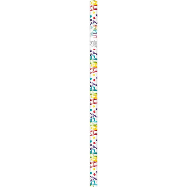 Colorful Birthday Gift Wrap 30" X 5Ft