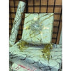 Gift Wrap - Xmas Marbelized Hot Foil