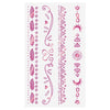Girl-Chella Foil Tattoo Bracelets