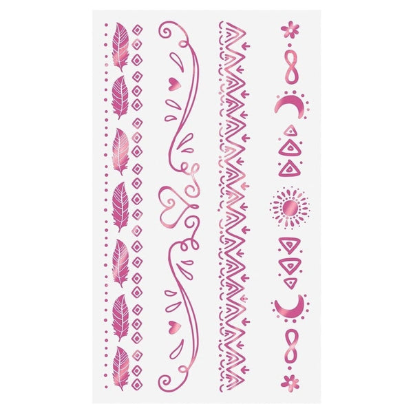 Girl-Chella Foil Tattoo Bracelets